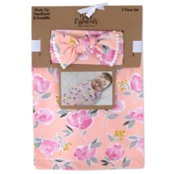 Baby Essentials Rose Floral Swaddle Blanket -Babyletto Store GUEST 03570267 cd93 49e2 bbd7 3e6adae88a28