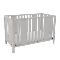 Room & Joy Emmett Curved Post 3-in-1 Crib - Sharkey Gray -Babyletto Store GUEST 062a2dd7 6c2f 49a9 b291 3c7c6b1ccd32