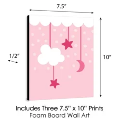 Big Dot Of Happiness Baby Girl - Pink Nursery Wall Art And Kids Room Decorations - 7.5 X 10 Inches - Set Of 3 Prints -Babyletto Store GUEST 0c845937 e127 4363 9c7e 3fa3a1f3daa8