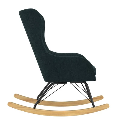 Novogratz Harper Wingback Rocker 8 Novogratz Harper Wingback Rocker - Image 8