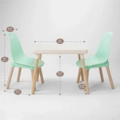 3pc Kid Century Modern Table And Chair Set - B. Spaces -Babyletto Store GUEST 0df3abb7 c759 4026 9474 12453ec301fe