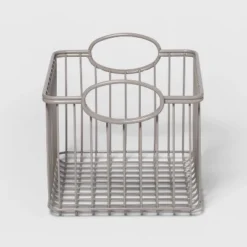 Wire Stackable Kids' Storage Basket Gray - Pillowfort™ -Babyletto Store GUEST 0eed6cb5 4f5f 4d41 8876 72112c5b1a16