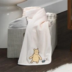 Lambs & Ivy Disney Baby Storytime Pooh Ultra Soft Fleece Baby Blanket - Cream -Babyletto Store GUEST 0faab584 cc0c 4a43 aae9 93b94e2bc5d8