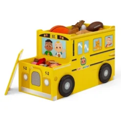 Delta Children Cocomelon School Bus Toy Box - Greenguard Gold Certified -Babyletto Store GUEST 101ef80d de32 4db4 81d2 fa1378acd211