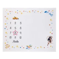 Warner Bros. Wonder Woman Milestone Baby Blanket