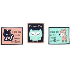 Bacati - Girls Triangles Mint Navy 10 Pc Crib Bedding Set With 4 Swaddling Blankets -Babyletto Store GUEST 15cd1a2d 6fe9 4100 aa15 3b49c1117561