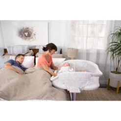 HALO Innovations Bassinest Twin Sleeper - Sand Circles -Babyletto Store GUEST 16925524 9abd 4bc7 9a0a 390b4c48146c