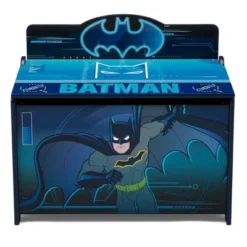 Delta Children Batman Deluxe Toy Box - Greenguard Gold Certified -Babyletto Store GUEST 19a56a4c 1fe7 4e1c be81 b50104e39241