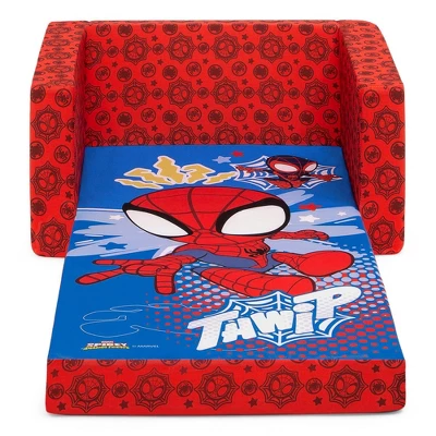 Delta Children Marvel Spidey And His Amazing Friends Kids' 2-in-1 Convertible Cozee Flip-Out Chair 8 Delta Children Marvel Spidey And His Amazing Friends Kids' 2-in-1 Convertible Cozee Flip-Out Chair - Image 8