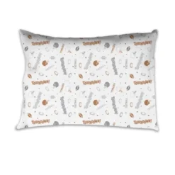 Bacati - Football Sports Brown Gray Muslin 3 Pc Toddler Bed Sheet Set -Babyletto Store GUEST 2377c81a e039 4553 ab2f f4eca13041ab