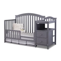Sorelle Berkley Crib & Changer Standard Full-Sized Crib Gray -Babyletto Store GUEST 250be27d 7201 4834 83ef 645e45b5c9dc