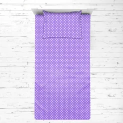Bacati - Lilac Pin Dots 3 Pc Toddler Bed Sheet Set -Babyletto Store GUEST 26e2f6b0 51c7 4508 992e 99ae80d3a95a
