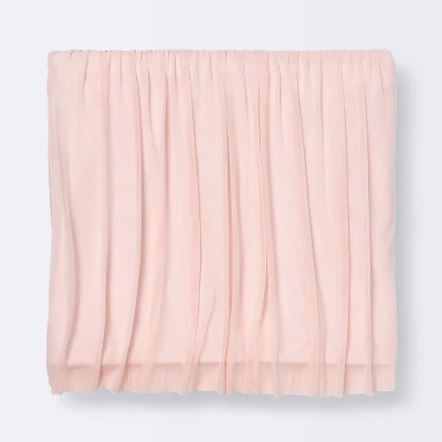Crib Skirt Tulle - Cloud Island™ Light Pink 1 Crib Skirt Tulle - Cloud Island™ Light Pink