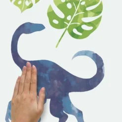 RoomMates Watercolor Dinosaur Peel And Stick Wall Decal -Babyletto Store GUEST 2ceb593d 32f5 4548 9c54 7153640aa000