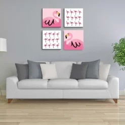 Big Dot Of Happiness Pink Flamingo - Tropical Summer Kids Room, Nursery Decor And Home Decor - 11 X 11 Inches Kids Wall Art - Set Of 4 Prints 8 Big Dot Of Happiness Pink Flamingo - Tropical Summer Kids Room, Nursery Decor And Home Decor - 11 X 11 Inches Kids Wall Art - Set Of 4 Prints -Babyletto Store GUEST 2e3aac16 7e14 4f04 945b 8449cc457024