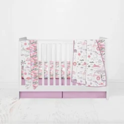 Jungle Safari Girls Lilac/Coral 2 Pack Muslin Swaddling Blanket -Babyletto Store GUEST 309b7b59 b59d 44de 81ee 4892f89f3cdb