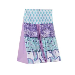 Bacati - Paisley Isabella Purple Lilac Aqua 10 Pc Crib Bedding Set With 2 Crib Fitted Sheets -Babyletto Store GUEST 31cc869b be12 4443 a5a7 36a9de7784f4 2