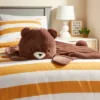 Bear Hooded Kids' Blanket - Pillowfort™