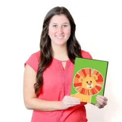 Big Dot Of Happiness Jungle Party Animals - Safari Zoo Animal Nursery Wall Art And Kids Room Decor - Gift Ideas - 7.5 X 10 Inches - Set Of 3 Prints -Babyletto Store GUEST 37fbf767 7273 44b0 b8bb 26ed4ada32ea