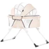 Dream On Me Karley Plus Portable Bassinet With Removable Canopy And Folding Legs