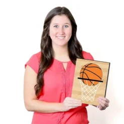 Big Dot Of Happiness Nothin' But Net - Basketball - Sports Themed Nursery Wall Art, Kids Room Decor & Game Room Decor - 7.5 X 10 Inches - 3 Prints -Babyletto Store GUEST 39c3d5f3 d639 45d9 831d ce41baa35132