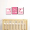 Big Dot Of Happiness Baby Girl - Pink Nursery Wall Art And Kids Room Decorations - 7.5 X 10 Inches - Set Of 3 Prints