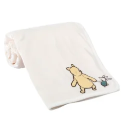 Lambs & Ivy Disney Baby Storytime Pooh Ultra Soft Fleece Baby Blanket - Cream -Babyletto Store GUEST 3e4a5eee 5cd2 4169 a470 0aa0a60d45ee