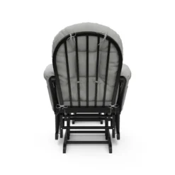 Storkcraft Hoop Glider And Ottoman - Black Frame/Light Gray Fabric 12 Storkcraft Hoop Glider And Ottoman - Black Frame/Light Gray Fabric -Babyletto Store GUEST 3fab65a5 4814 4534 9a39 d06c88bfbf65