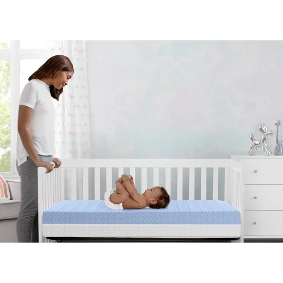 Delta Children Breathe Mattress - Breathable Baby Crib And Toddler Mattress With Cloud Core 1 Delta Children Breathe Mattress - Breathable Baby Crib And Toddler Mattress With Cloud Core