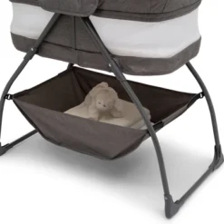 Delta Children TravelMate Compact Fold Bassinet - Gray Tweed 11 Delta Children TravelMate Compact Fold Bassinet - Gray Tweed -Babyletto Store GUEST 423e9097 49c6 4416 9109 11b423963828