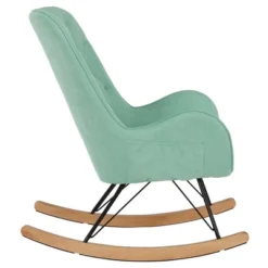 Baby Relax Zander Rocker Chair With Side Storage Pockets Teal -Babyletto Store GUEST 44b8dc08 08b5 45c8 aa8e ab3a56208d00