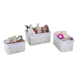 Badger Basket With Decorative White Liners Set Of 3 -Babyletto Store GUEST 460acade 3136 4503 a710 8624d5e54bdc