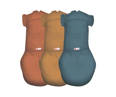 Embe 3-Pack Bundle, Transitional Swaddle Sack With Arm Snaps, Convertible, Arms-In/Arms-Out, Legs-In/Legs-Out 3-6mo 5 Embe 3-Pack Bundle, Transitional Swaddle Sack With Arm Snaps, Convertible, Arms-In/Arms-Out, Legs-In/Legs-Out 3-6mo - Image 5