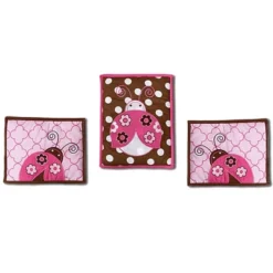 Bacati - Ladybugs Pink Chocolate 10 Pc Crib Bedding Set With 2 Crib Fitted Sheets 14 Bacati - Ladybugs Pink Chocolate 10 Pc Crib Bedding Set With 2 Crib Fitted Sheets -Babyletto Store GUEST 4879cd9f b8fd 4264 adea ed349c2246ea