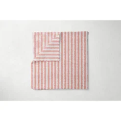 Bacati - Ikat Dots Stripes Coral Grey Muslin Girls 10 Pc Crib Set With Wall Hangings & Mobile -Babyletto Store GUEST 4a1563c2 6d69 41c6 ab75 b7393aee5f0d