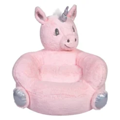 Unicorn Plush Character Chair Pink - Trend Lab