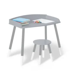 Modern Study Desk And Stool Set - WildKin -Babyletto Store GUEST 53394ff7 990f 44b4 9517 9fcf0d944500