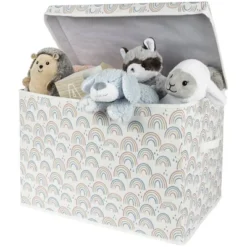 Sammy & Lou Printed Felt Toy Chest - Rainbow -Babyletto Store GUEST 57ad477c 290b 4ccd b5cb 6181dcb51a36