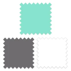 Bacati - 3 Layer Ruffled Crib/Toddler Bed Skirt - White/Mint/Gray 9 Bacati - 3 Layer Ruffled Crib/Toddler Bed Skirt - White/Mint/Gray -Babyletto Store GUEST 5b962f0b 7b61 4958 9910 79c7c05f2e14