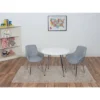 Kids' Table With 2 Modern Upholstered Chairs - Gift Mark