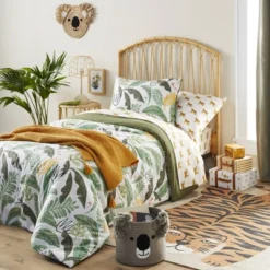 Botanical Garden Cotton Kids' Comforter Set Green - Pillowfort™ -Babyletto Store GUEST 64ab9aeb 410c 4a12 9a31 ee15f315b726