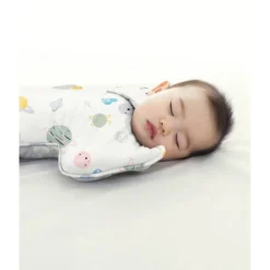 Love To Dream Designer Collection Adaptive Swaddle Wrap - Lite Space White - M -Babyletto Store GUEST 678e58d7 d3d8 42e2 906b 8b342c49d477