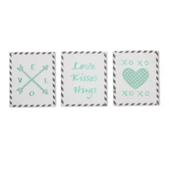 Bacati - Love Gray Mint 10 Pc Crib Bedding Set With 2 Crib Fitted Sheets -Babyletto Store GUEST 6a41cb96 2fe4 4e81 8635 ee550abc7e28