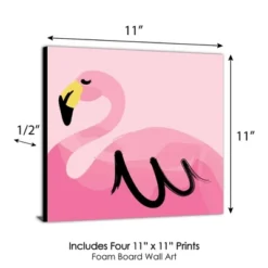 Big Dot Of Happiness Pink Flamingo - Tropical Summer Kids Room, Nursery Decor And Home Decor - 11 X 11 Inches Kids Wall Art - Set Of 4 Prints 10 Big Dot Of Happiness Pink Flamingo - Tropical Summer Kids Room, Nursery Decor And Home Decor - 11 X 11 Inches Kids Wall Art - Set Of 4 Prints -Babyletto Store GUEST 6bfb993f 8c8f 4d65 990e 05be7153d900