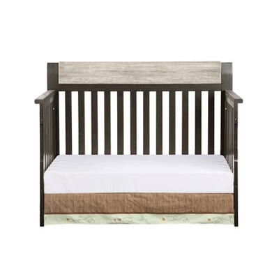 Suite Bebe Hayes 4-in-1 Convertible Crib - Coffee/Weathered Stone 4 Suite Bebe Hayes 4-in-1 Convertible Crib - Coffee/Weathered Stone - Image 4