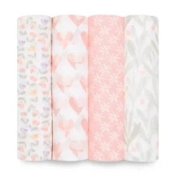 Aden + Anais Essentials Muslin Swaddle Blankets - 4pk -Babyletto Store GUEST 6d58348e e99f 45c1 be01 a4f00587186d