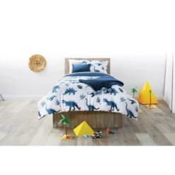Dinosaur Value Multi-Piece Kids' Bedding Set Watercolor Blue - Pillowfort™ -Babyletto Store GUEST 6e895af7 c795 4463 ae3f a72b6625f847