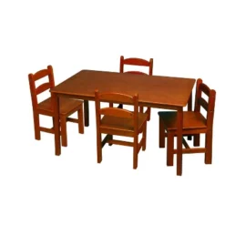 5pc Kids' Rectangle Table And Chair Set - Gift Mark -Babyletto Store GUEST 7170df26 dacc 470f 8f08 a8c887975a6b