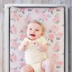 The Peanutshell Changing Pad Covers - Pink Roses/Floral 2pk -Babyletto Store GUEST 71f95dbf cdff 4f31 b842 8b17830609e9