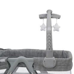 Simmons Kids' City Sleeper Bassinet - Gray Tweed -Babyletto Store GUEST 731b667a be36 47ed 9daf 40b44fd994f3